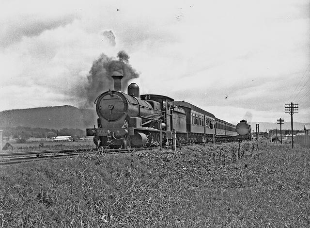 D50 Class Steam Locomotive, NSW. From the Australian Railway Historical Society, New South Wales Division.