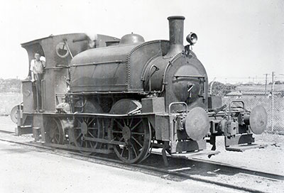J & A Brown Steam Locomotive Number 2 as rebuilt 0-4-2ST