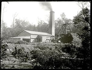 Middle pit pumping shaft, Lambton Coal Company, Newcastle, NSW, 25 July 1894