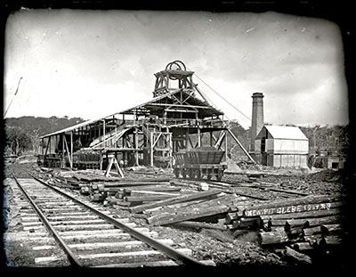 New Pit, Glebe, Newcastle, NSW, 1887