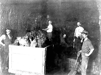 Underground at Richmond Main Colliery