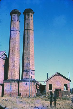 Stanford Merthyr Colliery Chimneys