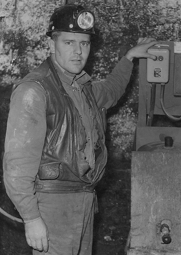 Barry Howard at Northern (Rhondda) Colliery, NSW, Australia, c. 1960s, by George Johnson