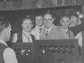 Men in cage at Richmond Main Colliery