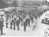 Norman Brown's funeral following the Rothbury Riot, 1929