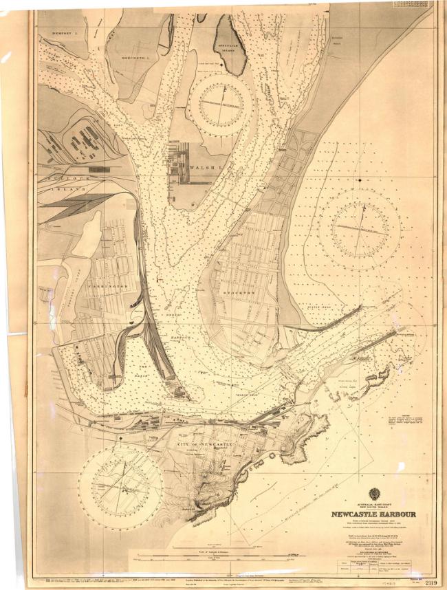 Newcastle Harbour Map