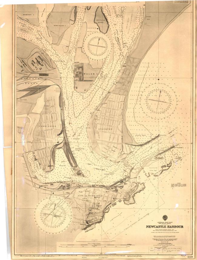 Newcastle Harbour Map