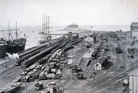 Railway Yards, Newcastle Port, NSW, Australia, c.1920