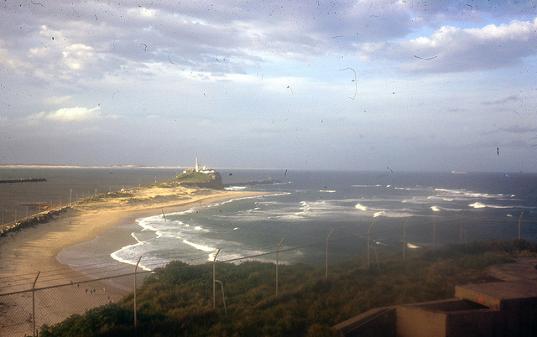 Nobby's from summit of Fort Scratchley