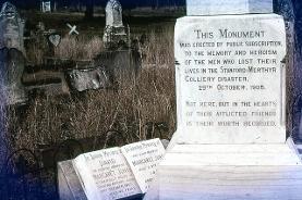 Stanford Merthyr Monument, Hunter Valley Coal series - Kurri Cemetery. From the Dr.John Turner collection, University of Newcastle, Cultural Collections.